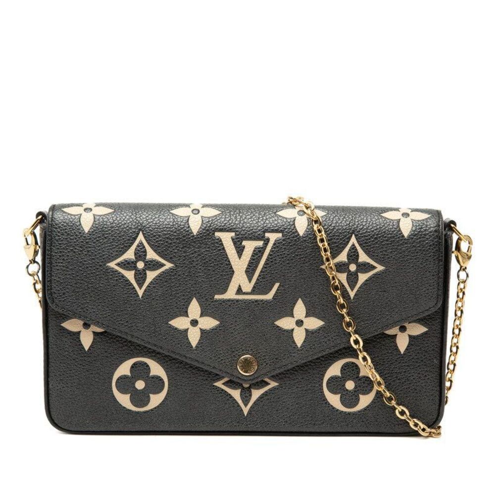 Louis Vuitton Pochette Felicie Monogram Empreinte Leather Shoulder Bag